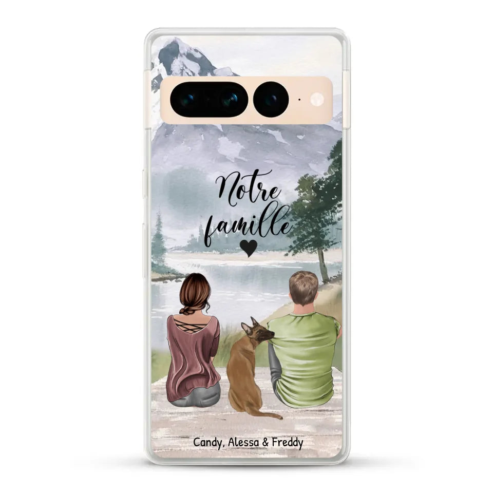 Meilleurs amis Couple - Coque de téléphone personnalisée