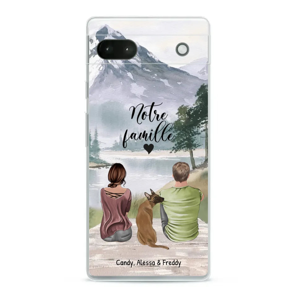 Meilleurs amis Couple - Coque de téléphone personnalisée