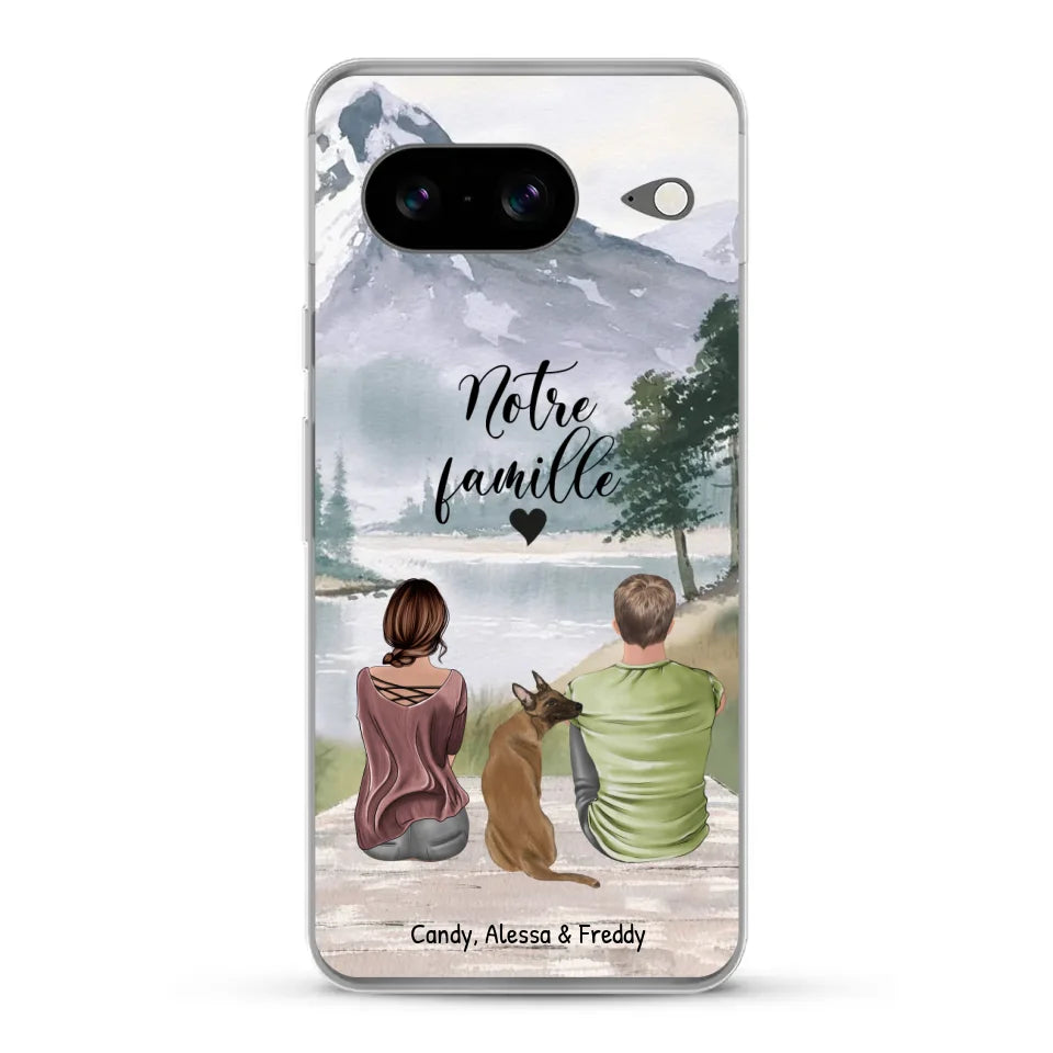 Meilleurs amis Couple - Coque de téléphone personnalisée