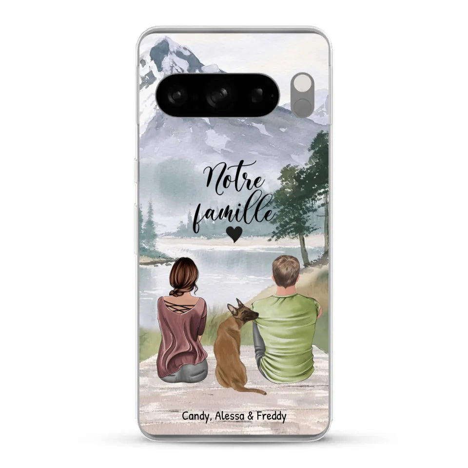 Meilleurs amis Couple - Coque de téléphone personnalisée