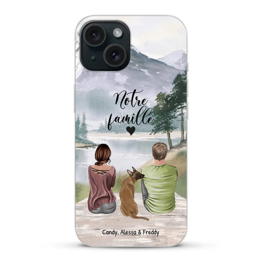 Meilleurs amis Couple - Coque de téléphone personnalisée