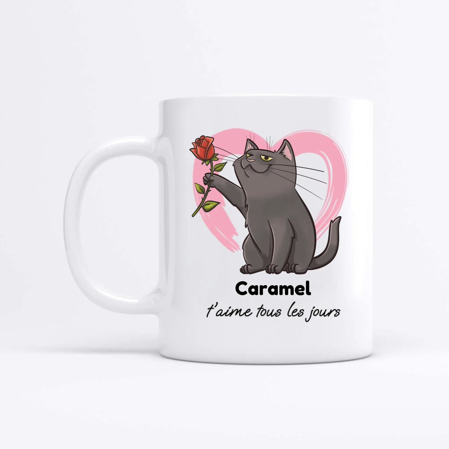 Ton chat t'aime - Mug personnalisé