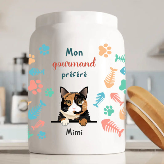Gourmands - Boîte à friandises personnalisée
