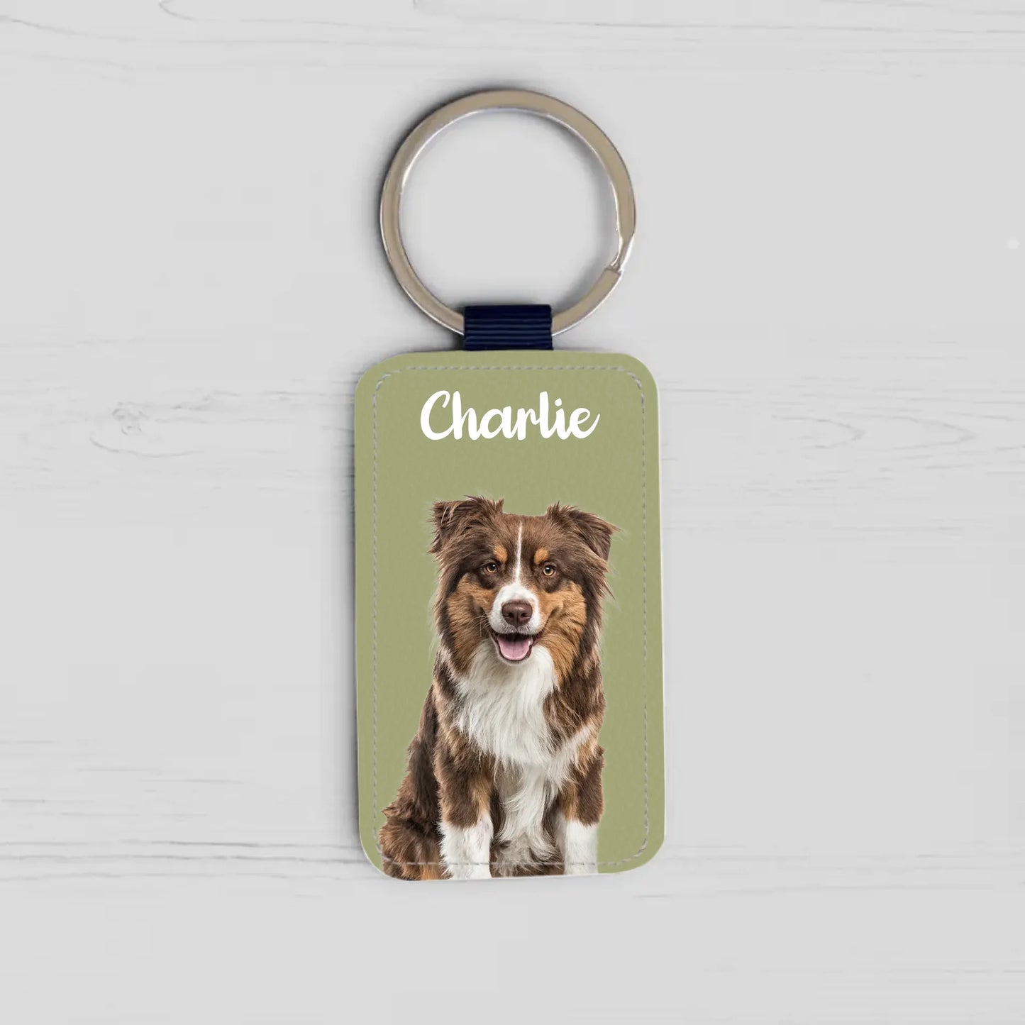 Portrait d'animal - Porte-clés personnalisé