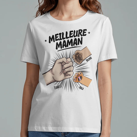 Les meilleurs amis des animaux - T-Shirt personnalisé