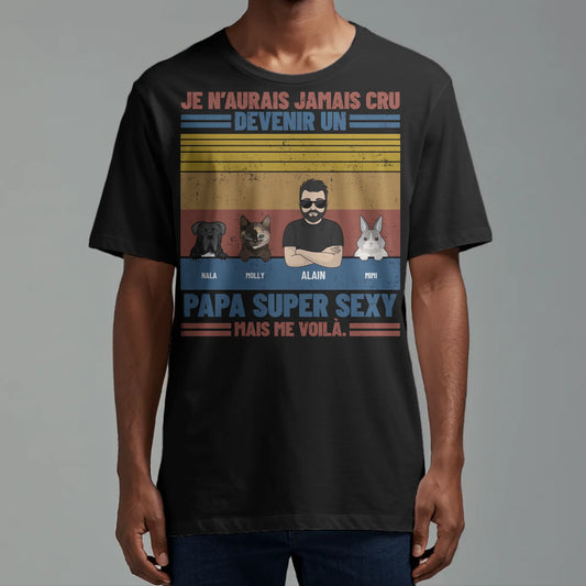Super papa - T-Shirt personnalisé