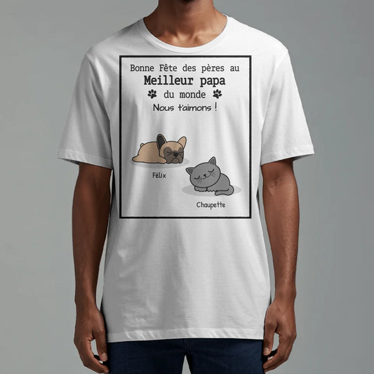 Je t'aime - T-Shirt personnalisé