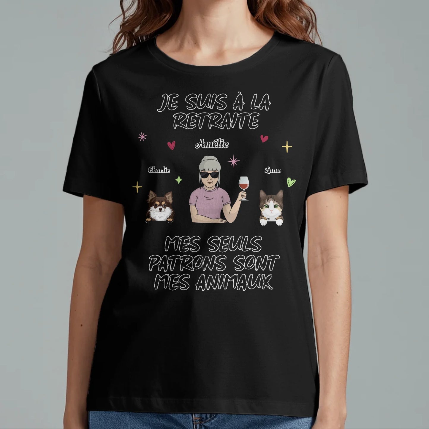 Je suis à la retraite - T-Shirt personnalisé