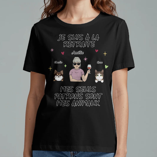 Je suis à la retraite - T-Shirt personnalisé