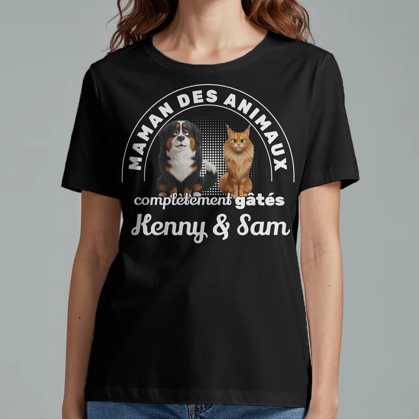 Complètement gâté - T-Shirt personnalisé