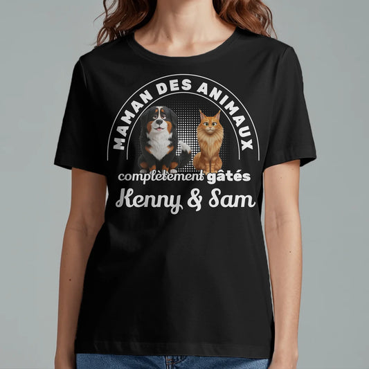 Complètement gâté - T-Shirt personnalisé
