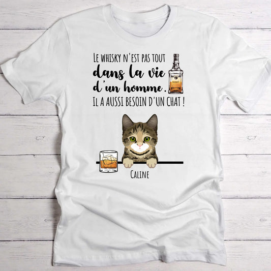 Whisky et Miaou - T-Shirt personnalisé