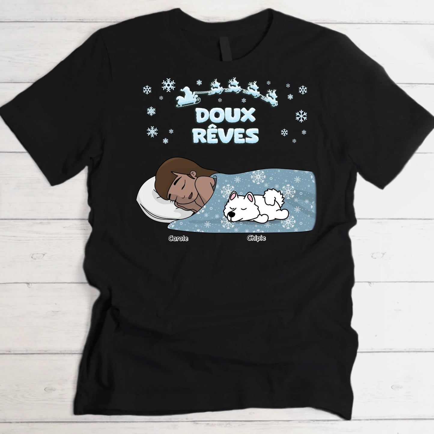 Doux rêves - T-shirt personnalisé