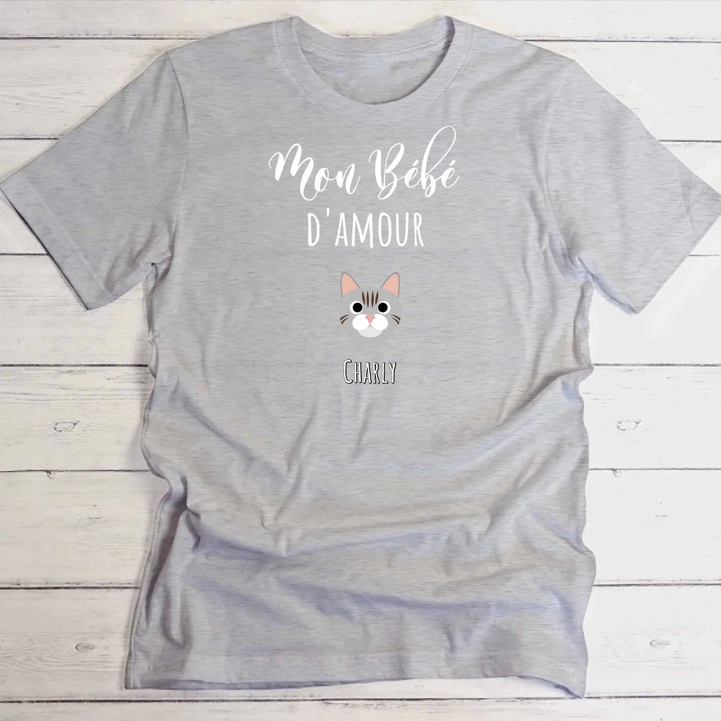 Bébés d'amour- T-Shirt personnalisé