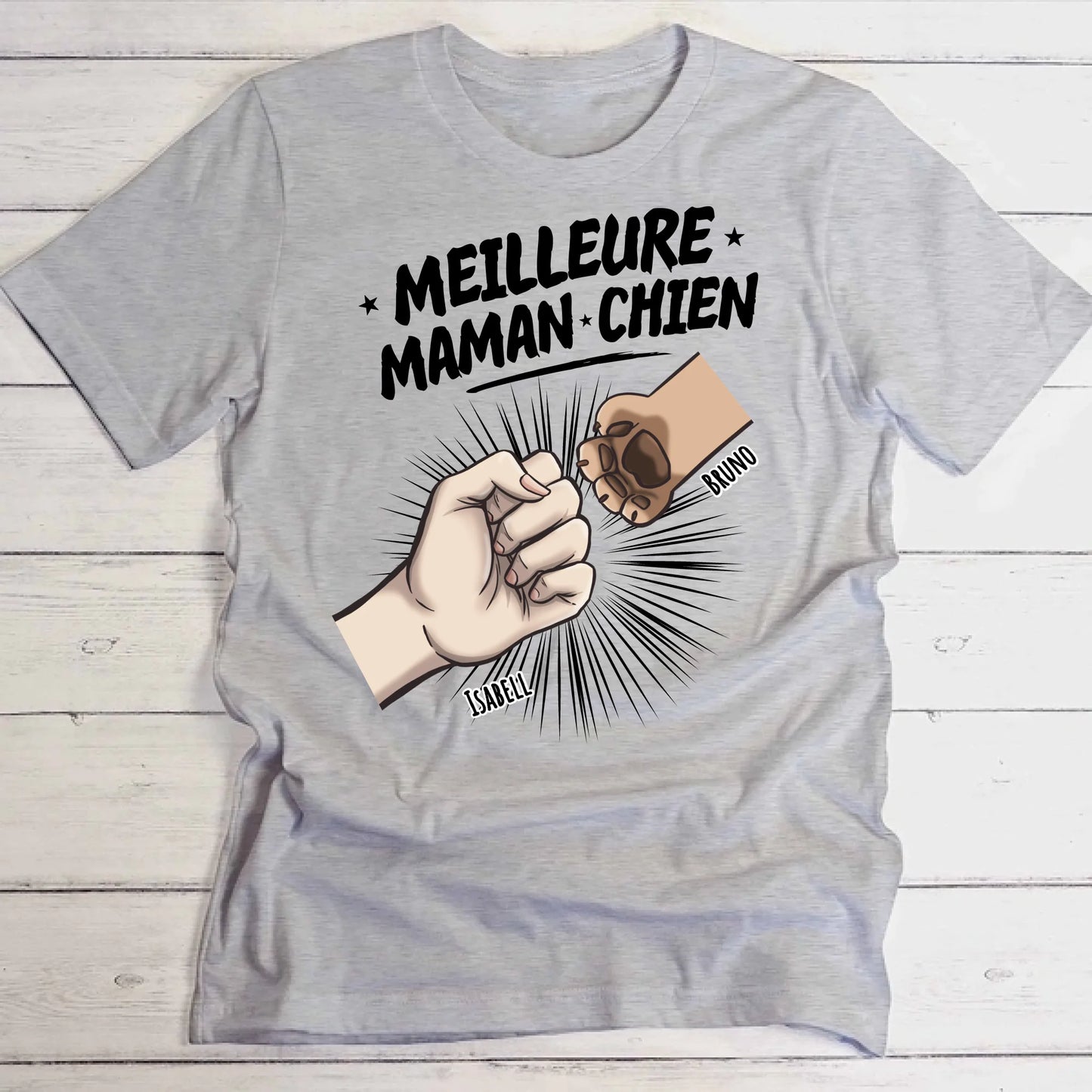 Les meilleurs amis des animaux - T-Shirt personnalisé