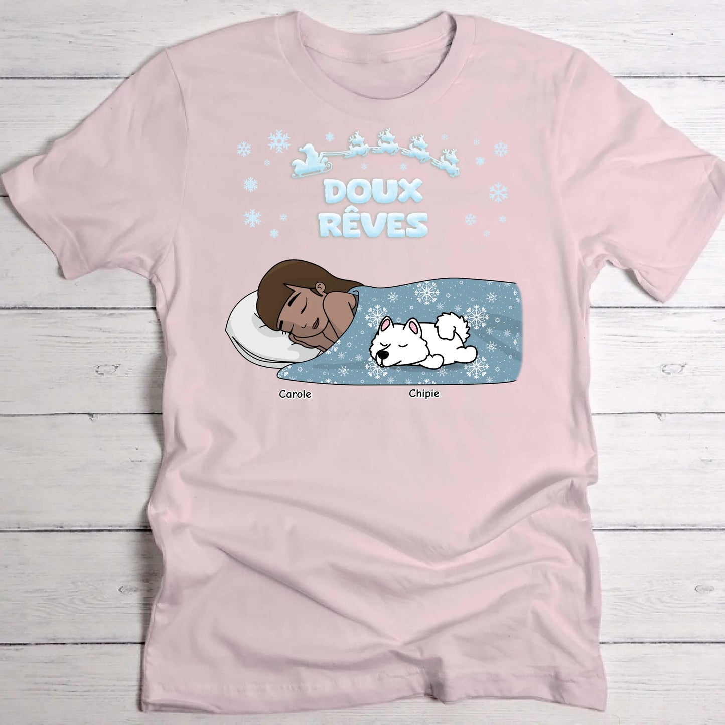 Doux rêves - T-shirt personnalisé