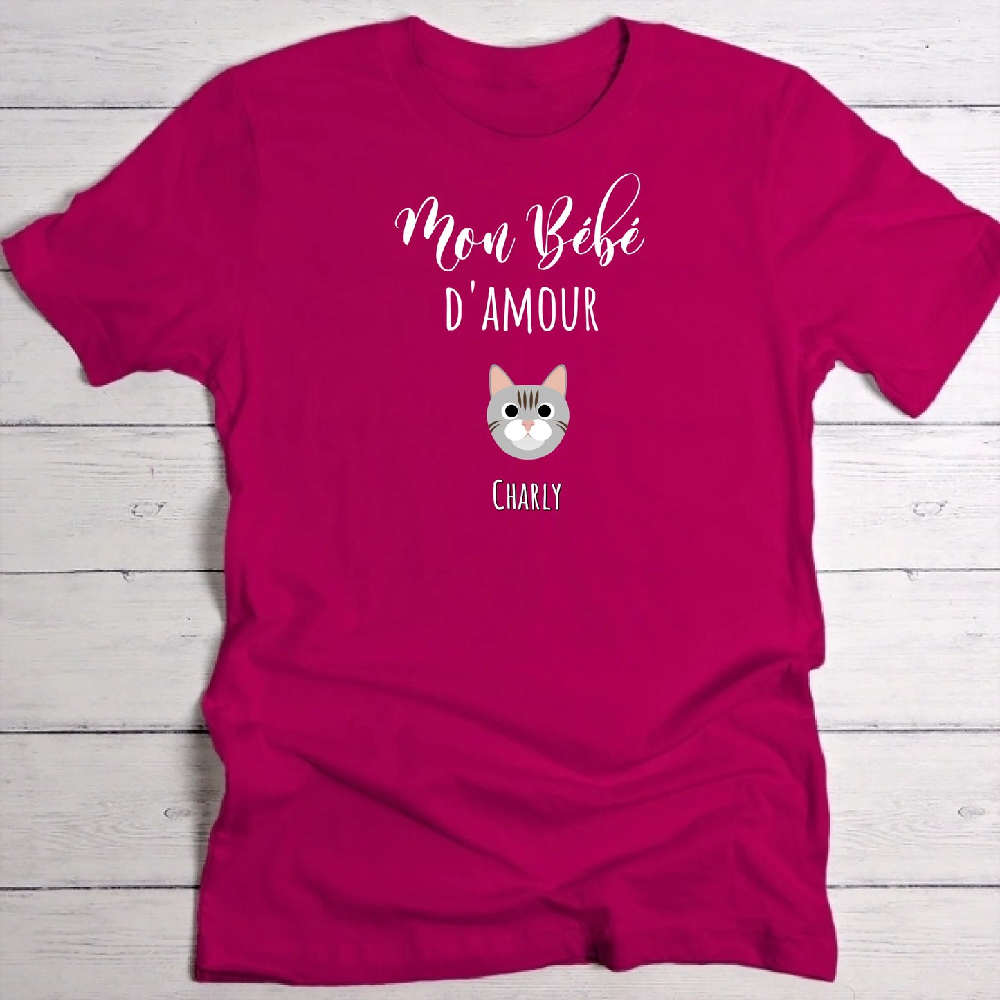 Bébés d'amour- T-Shirt personnalisé