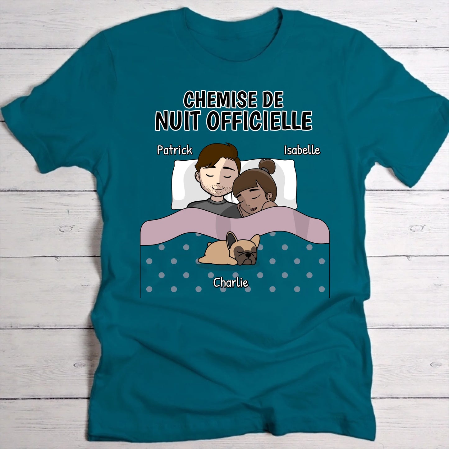 Câlins avec nos amis à poils - T-Shirt personnalisé