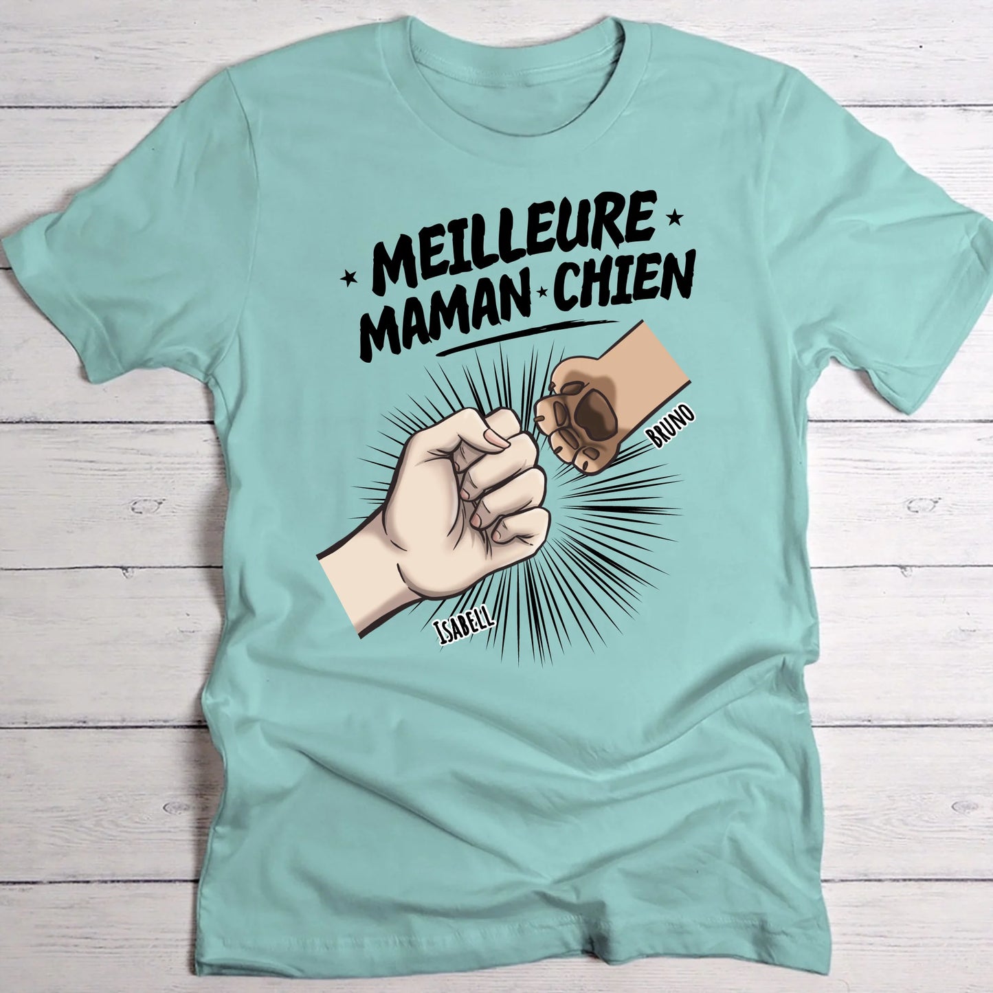 Les meilleurs amis des animaux - T-Shirt personnalisé