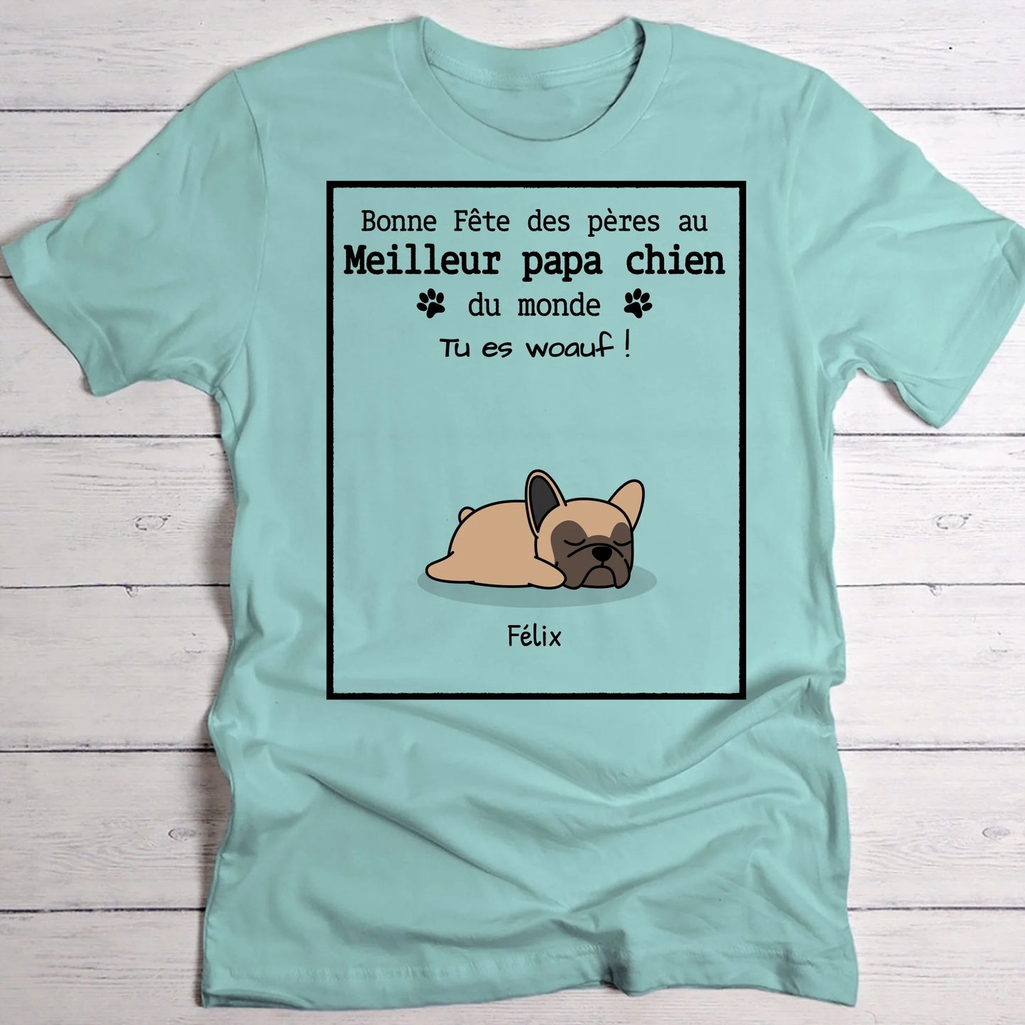 Je t'aime - T-Shirt personnalisé