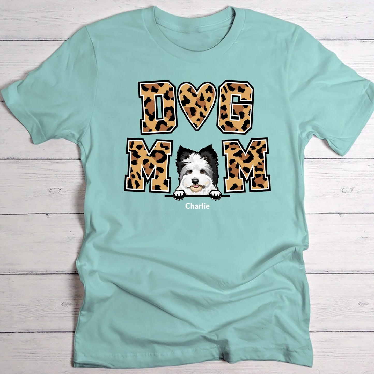 Dog Mom - T-Shirt personnalisé
