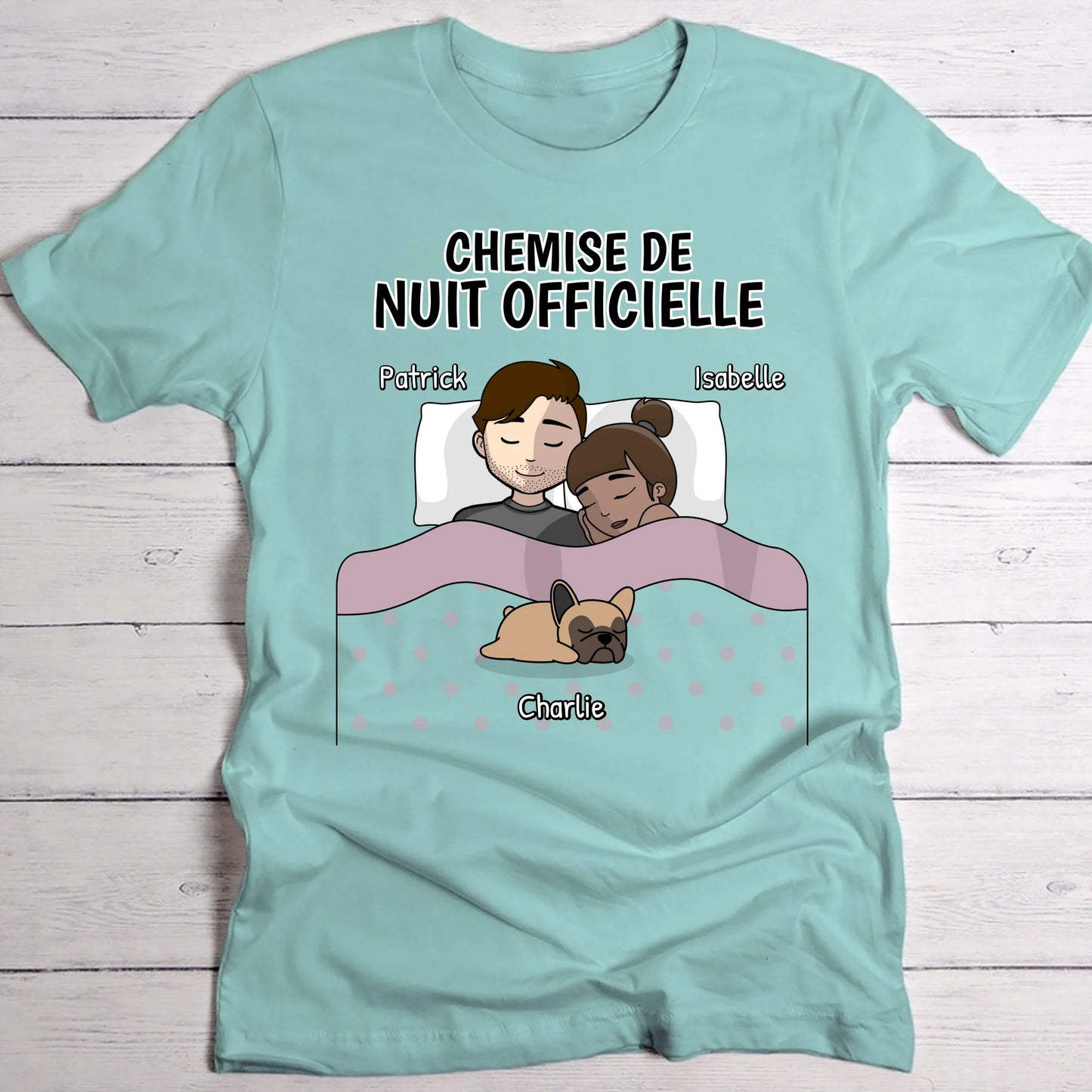 Câlins avec nos amis à poils - T-Shirt personnalisé