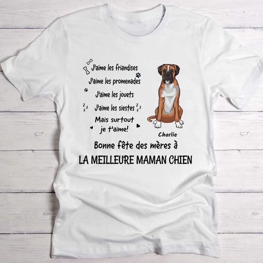 Je t'aime le plus - T-Shirt personnalisé