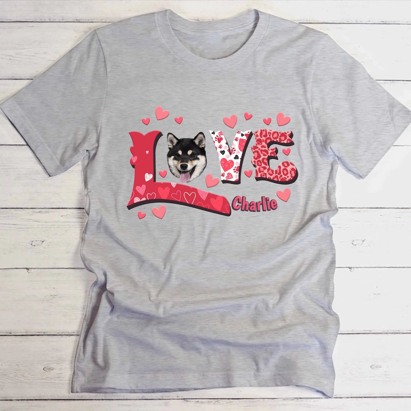 Love - T-Shirt personnalisé