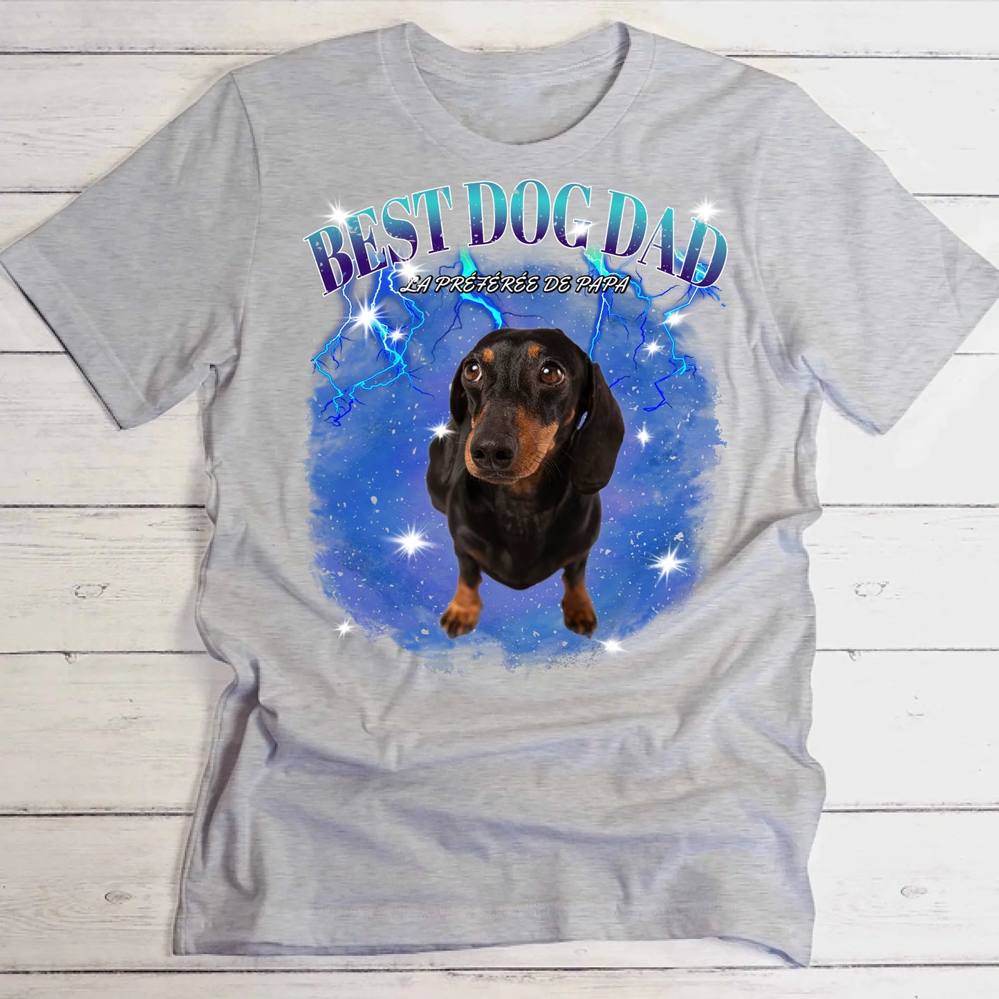Votre photo années 90 - T-Shirt personnalisé