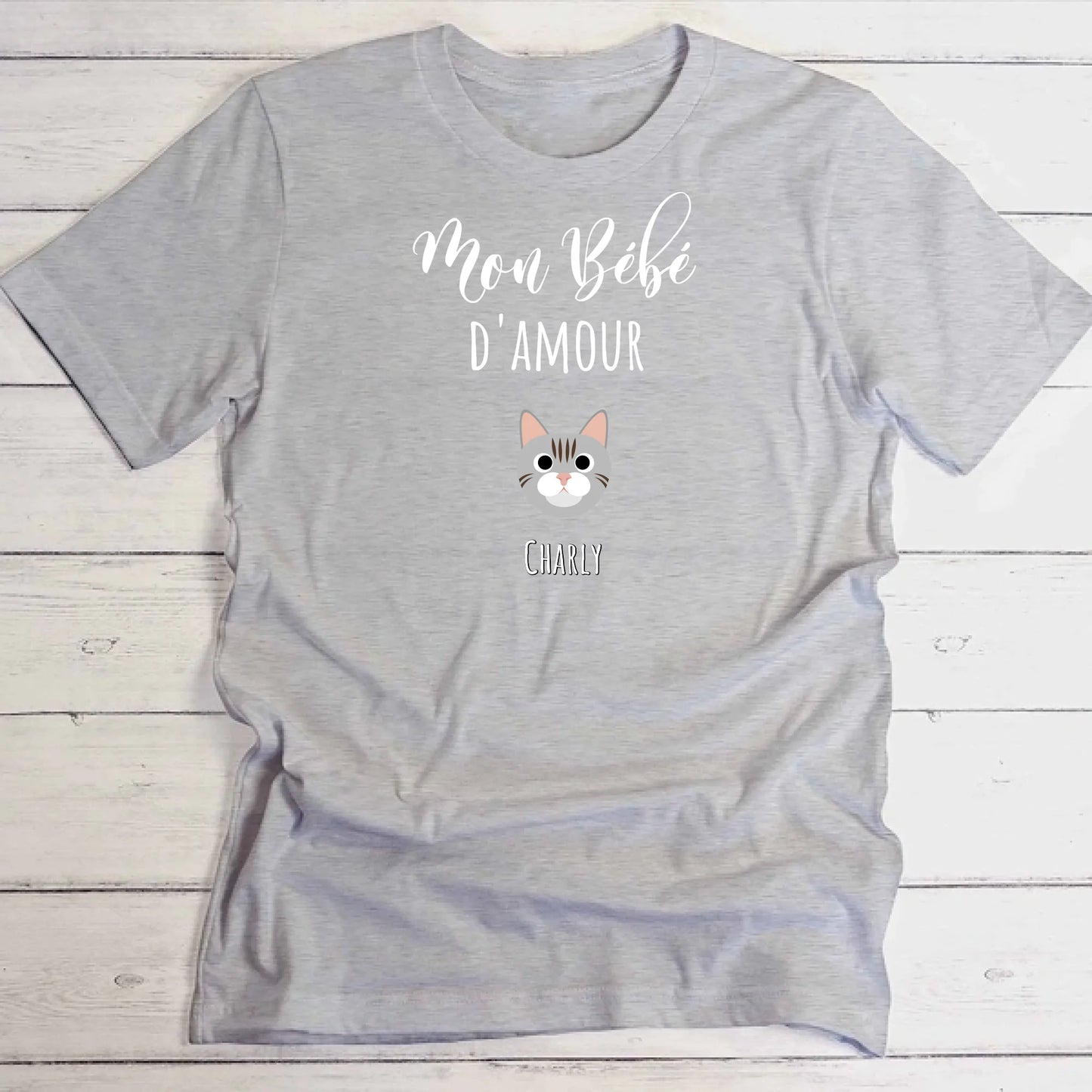 Bébés d'amour- T-Shirt personnalisé