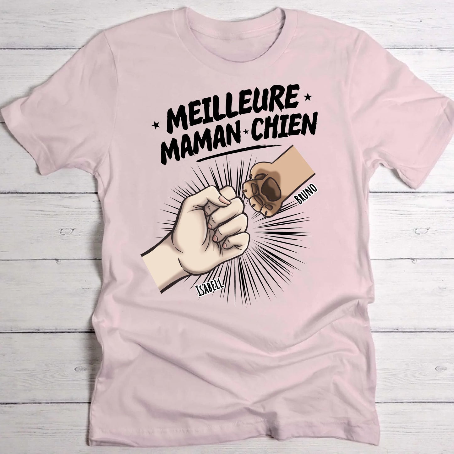 Les meilleurs amis des animaux - T-Shirt personnalisé