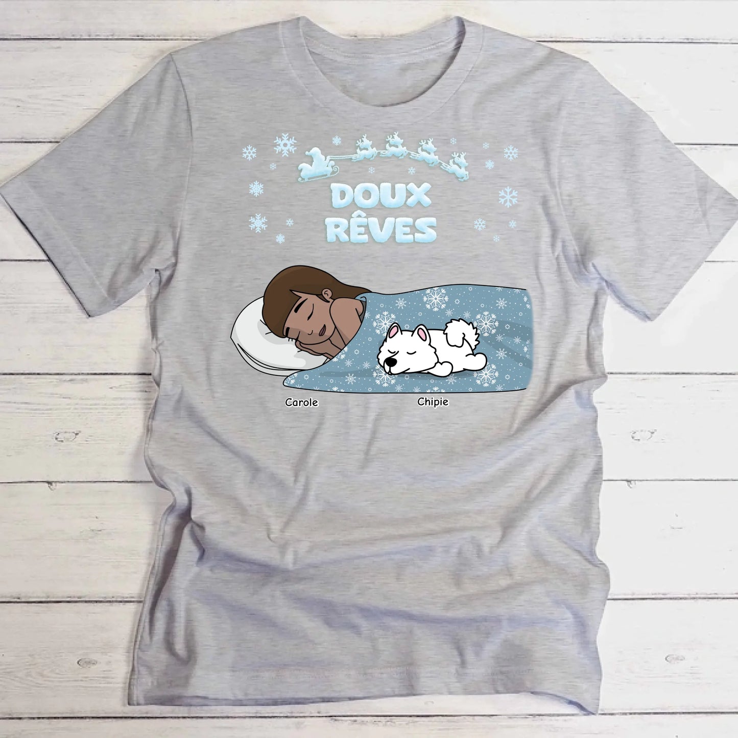 Doux rêves - T-shirt personnalisé