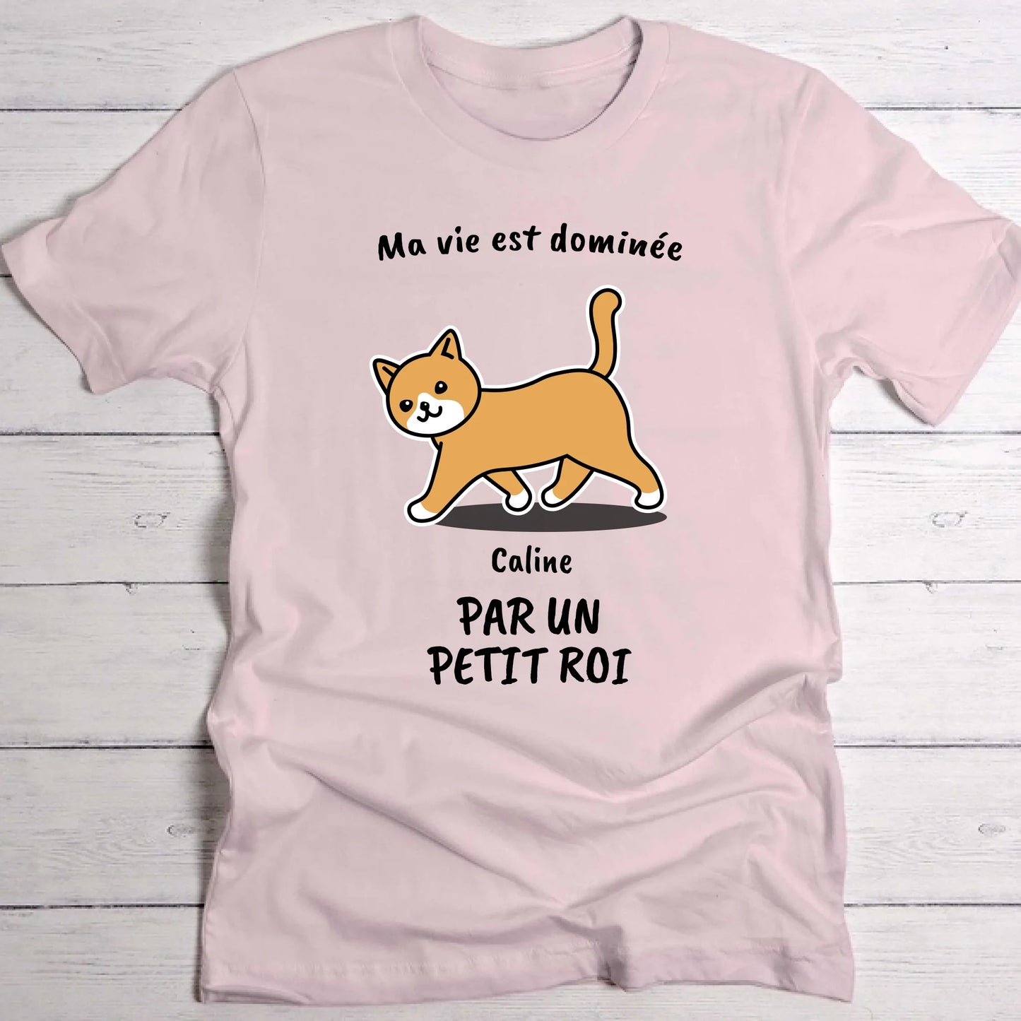 Ma vie avec une reine - T-Shirt personnalisé