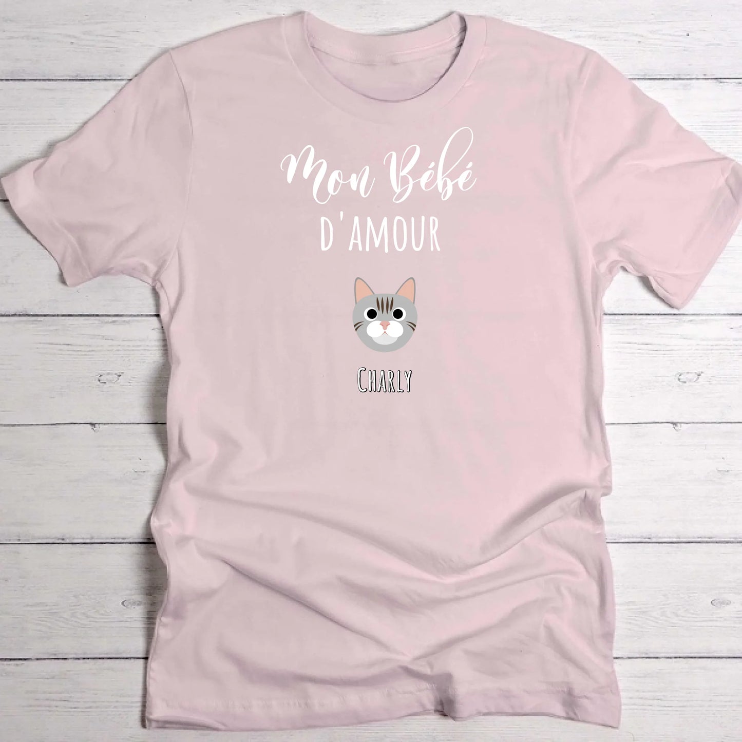 Bébés d'amour- T-Shirt personnalisé