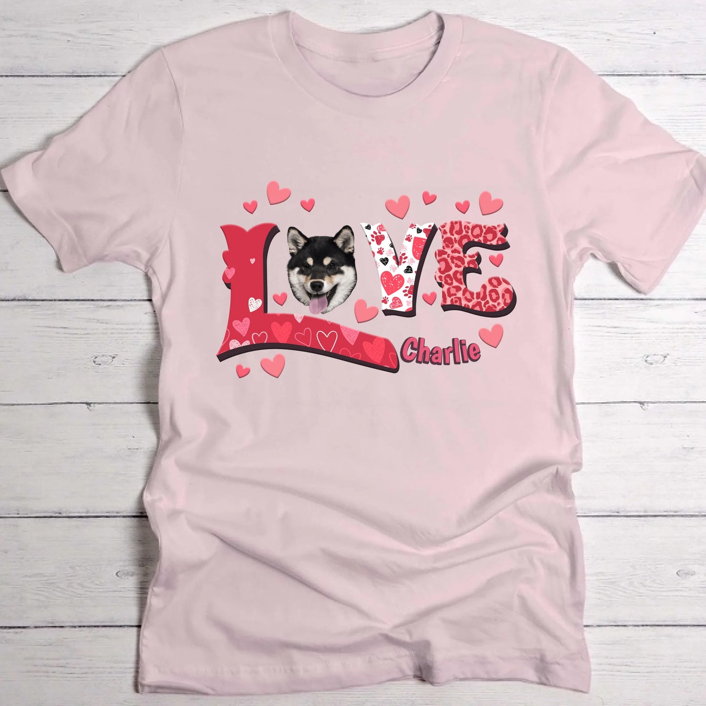 Love - T-Shirt personnalisé