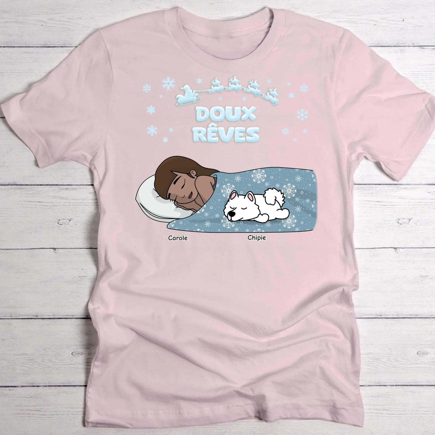 Doux rêves - T-shirt personnalisé