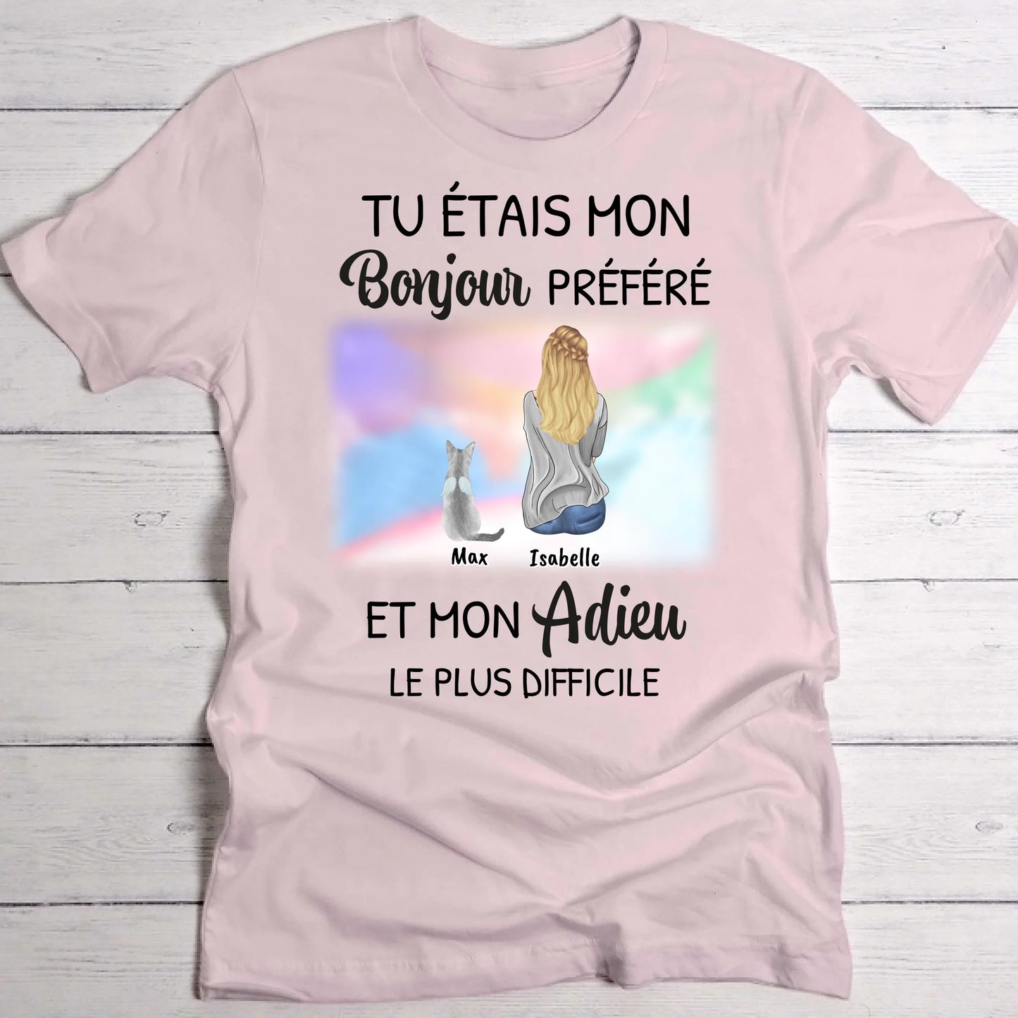Mon bonjour préféré - T-Shirt personnalisé