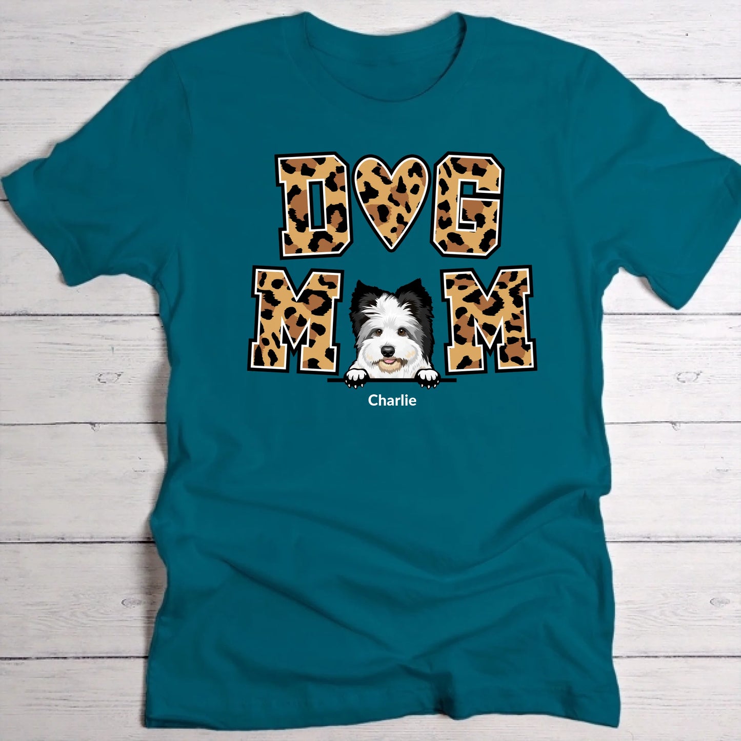 Dog Mom - T-Shirt personnalisé