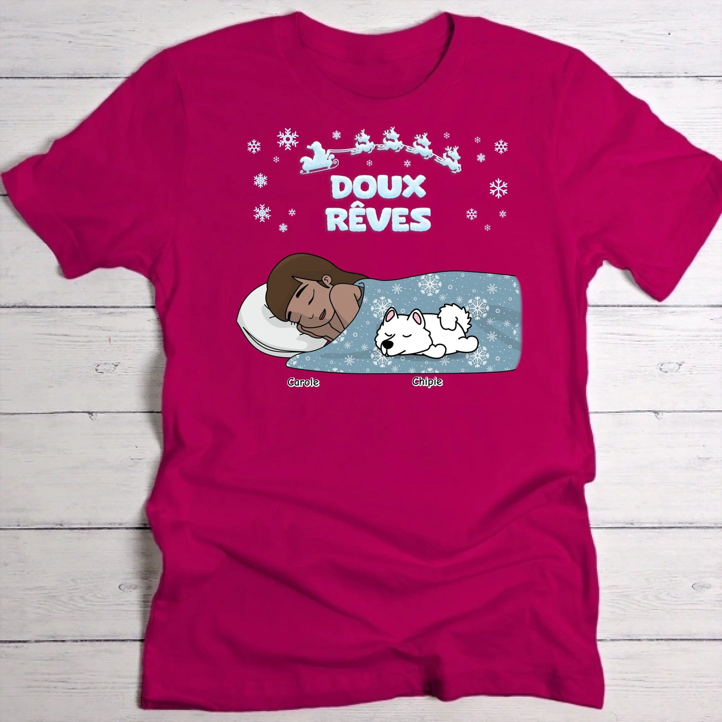 Doux rêves - T-shirt personnalisé