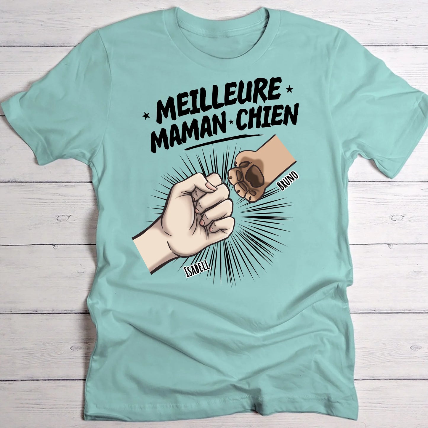 Les meilleurs amis des animaux - T-Shirt personnalisé