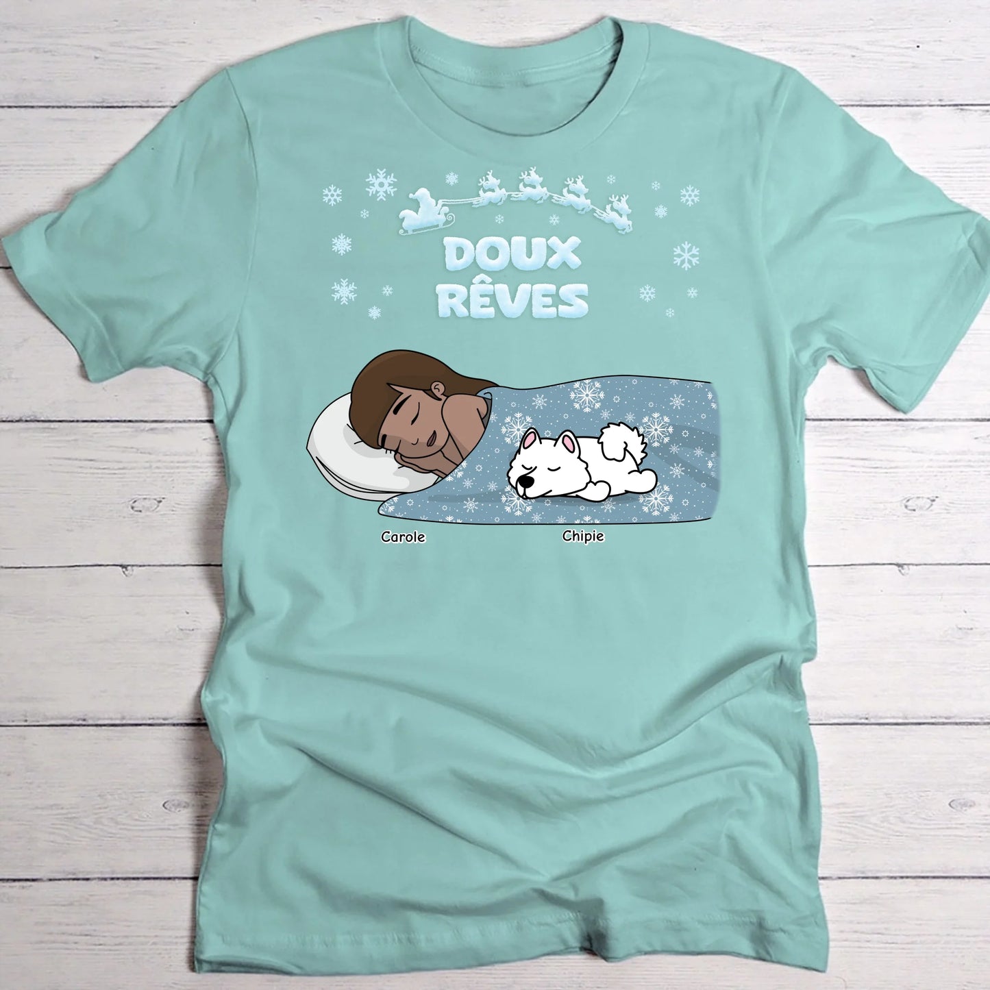 Doux rêves - T-shirt personnalisé