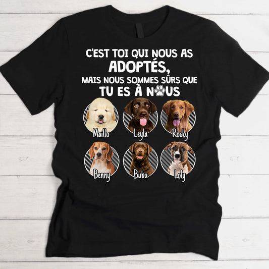 Adopté - T-Shirt personnalisé