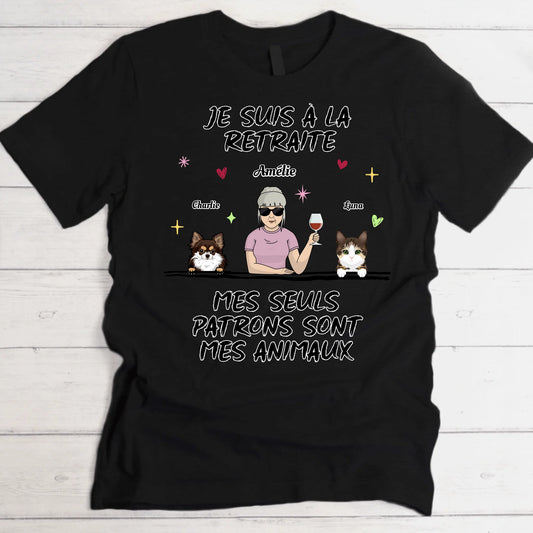 Je suis à la retraite - T-Shirt personnalisé