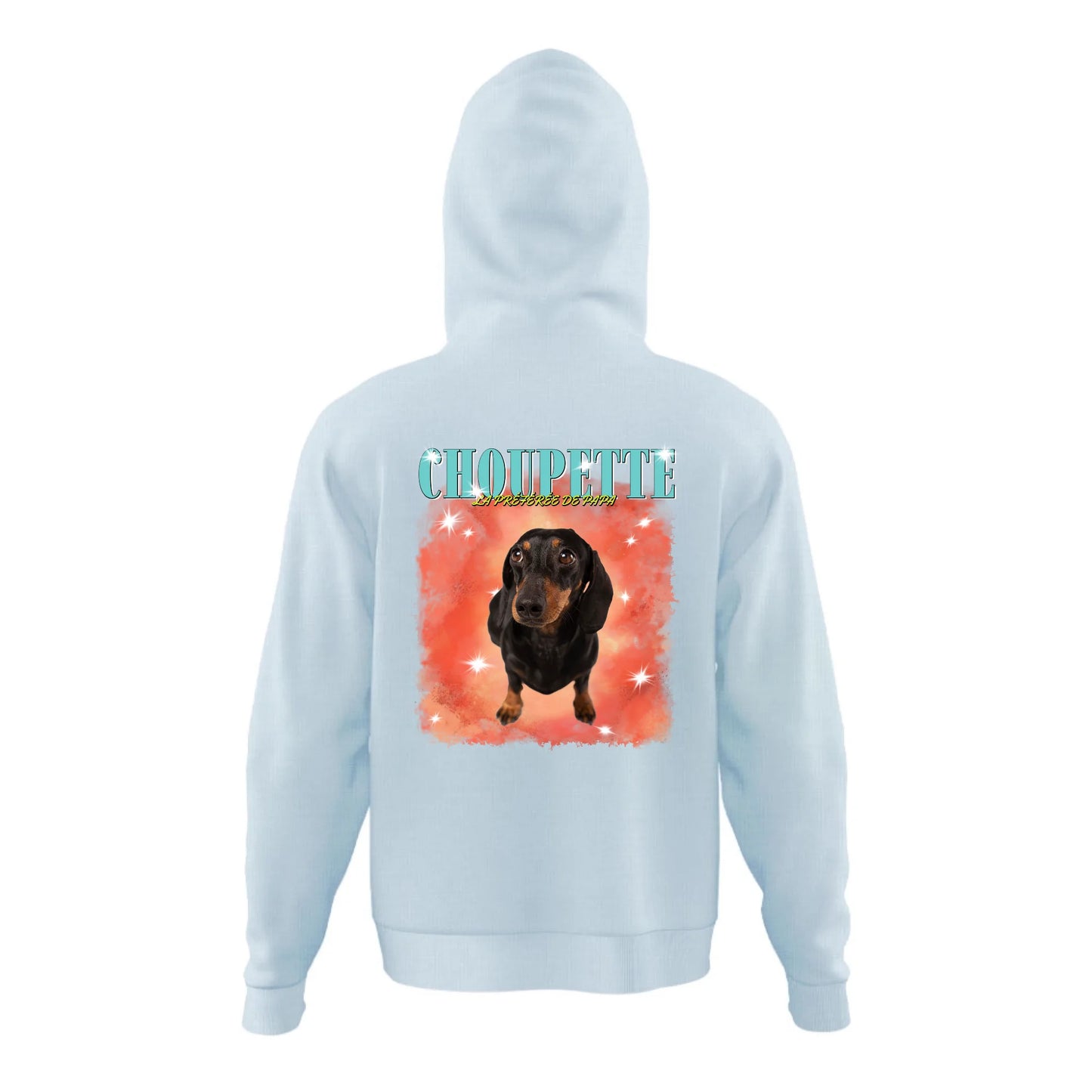 Votre photo années 90 - Sweat à capuche personnalisé