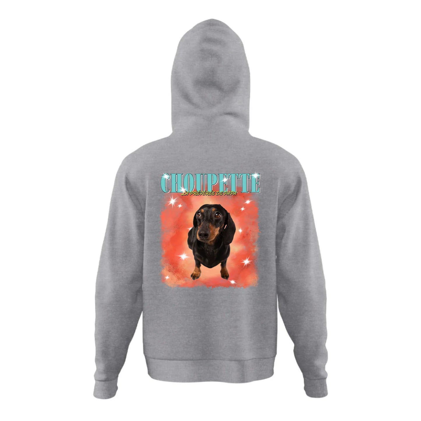 Votre photo années 90 - Sweat à capuche personnalisé