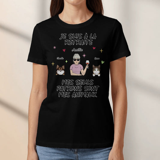 Je suis à la retraite - T-Shirt personnalisé