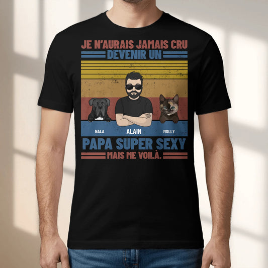 Super papa - T-Shirt personnalisé