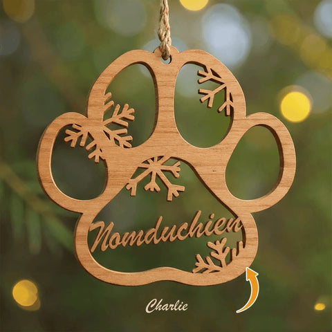 Patte - Ornement en bois personnalisé - Featured Image