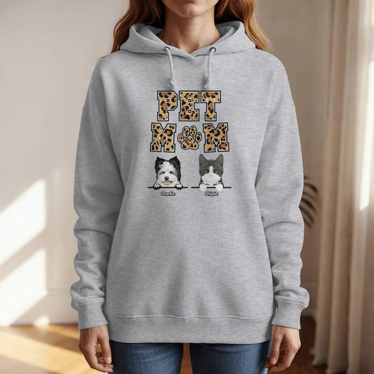 Pet Mom & Dad - Sweat à capuche personnalisé