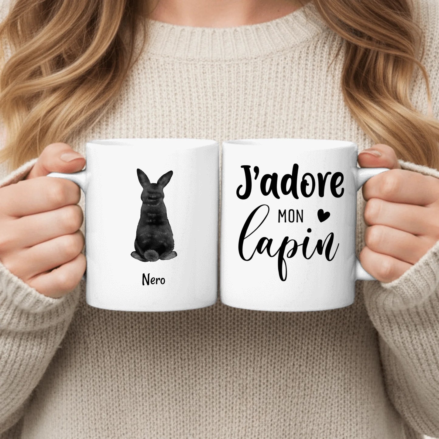 Mon lapin - Mug personnalisé